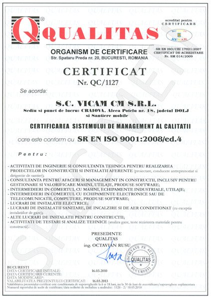 Qualitas - Certificare sisteme de management